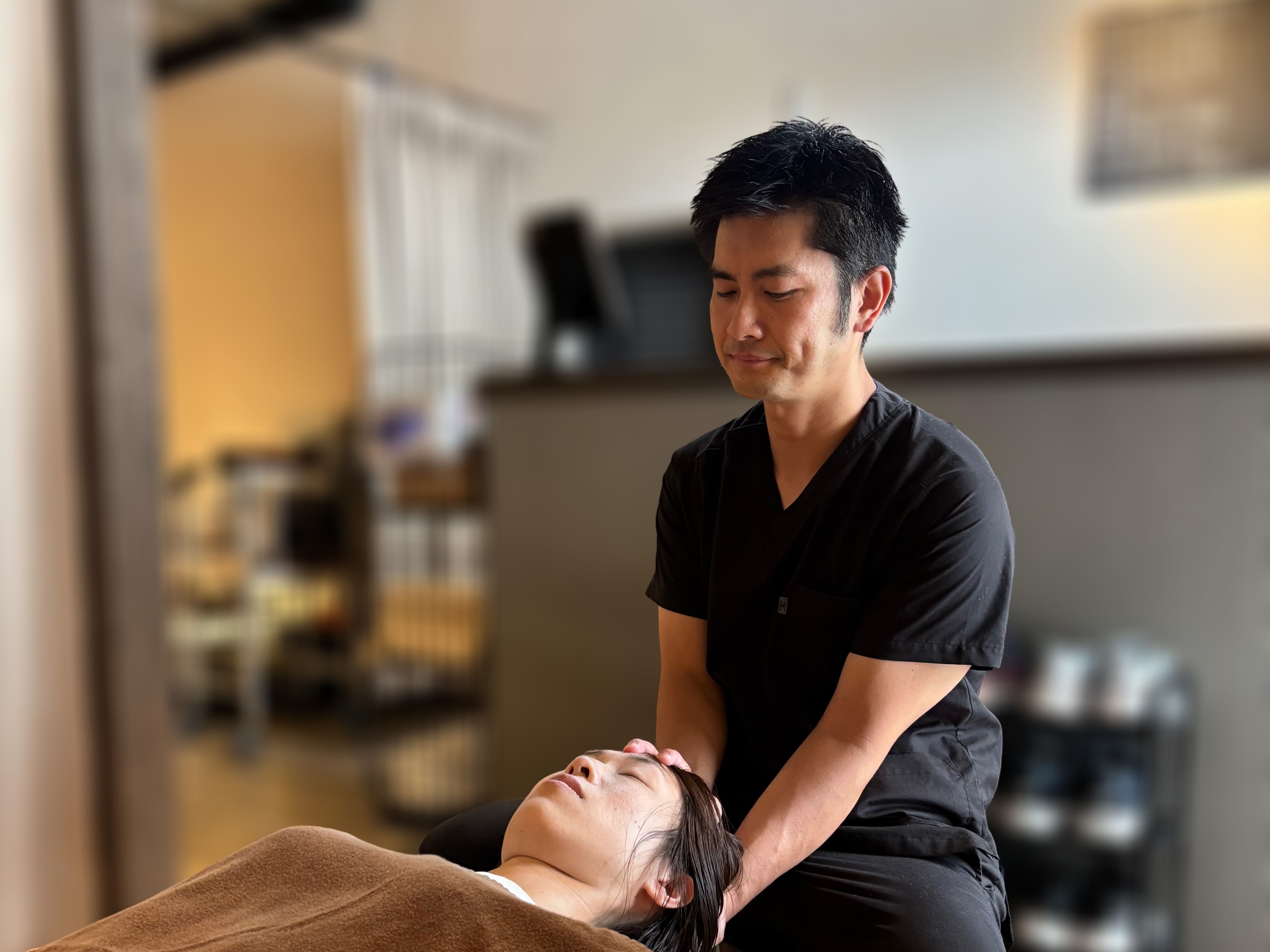 ワジマ整骨院 施術の様子